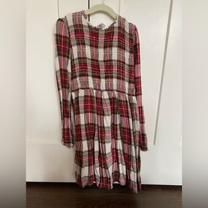 NWOT Smocked Hanna Andersson Christmas Dress size 12